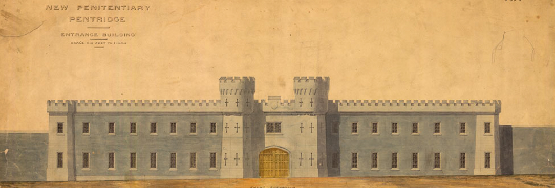 Drawing of Pentridge Prison